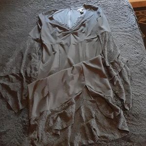 Hot Topic Witchy Gothic Morticia Bodycon Dress